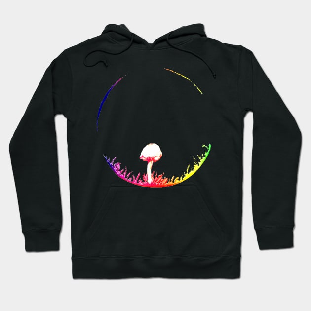 RAINBOW MUSHROOM Hoodie by jilesfallen